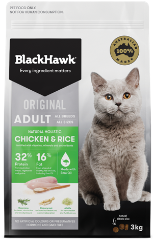 BlackHawk Cat Chicken & Rice