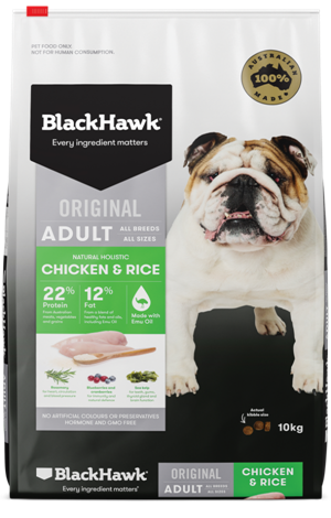 BlackHawk Dog Chicken & Rice
