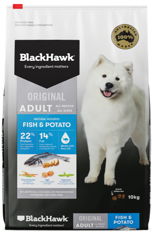 BlackHawk Dog Fish & Potato