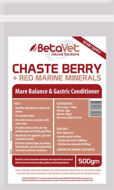 BetaVet Chaste Berry + RMM