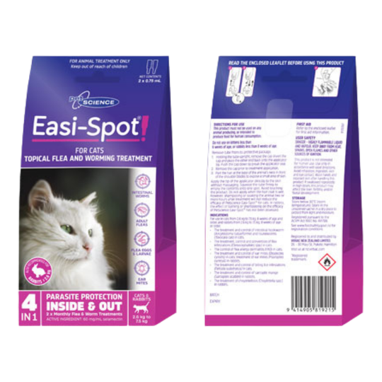 PetScience Easi Spot Cat