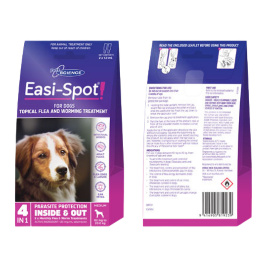 PetScience Easi Spot Medium Dog