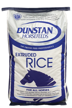 Dunstan Extruded Rice | Products - Animal Feed Barn