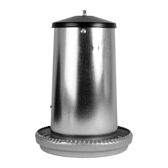 Poultry Feeder Galvanised 18kg