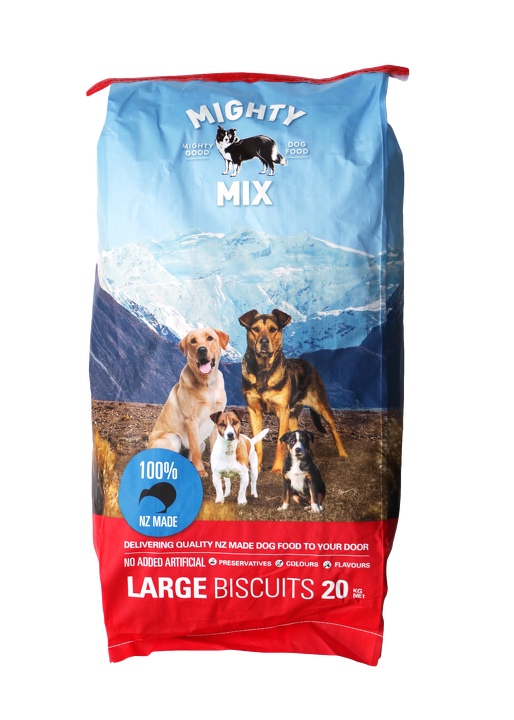 Mighty Mix Large Dog Biscuits