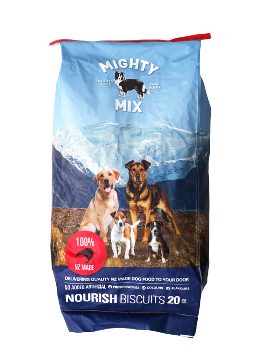 Mighty Mix Nourish Dog Biscuits