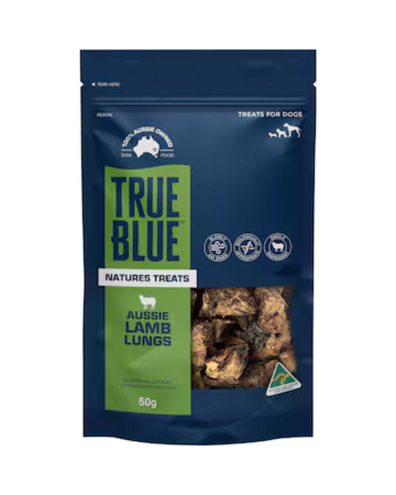 True Blue Treats Lamb Lungs