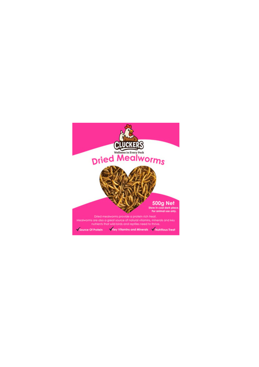 Cluckers Dried Meal Worms